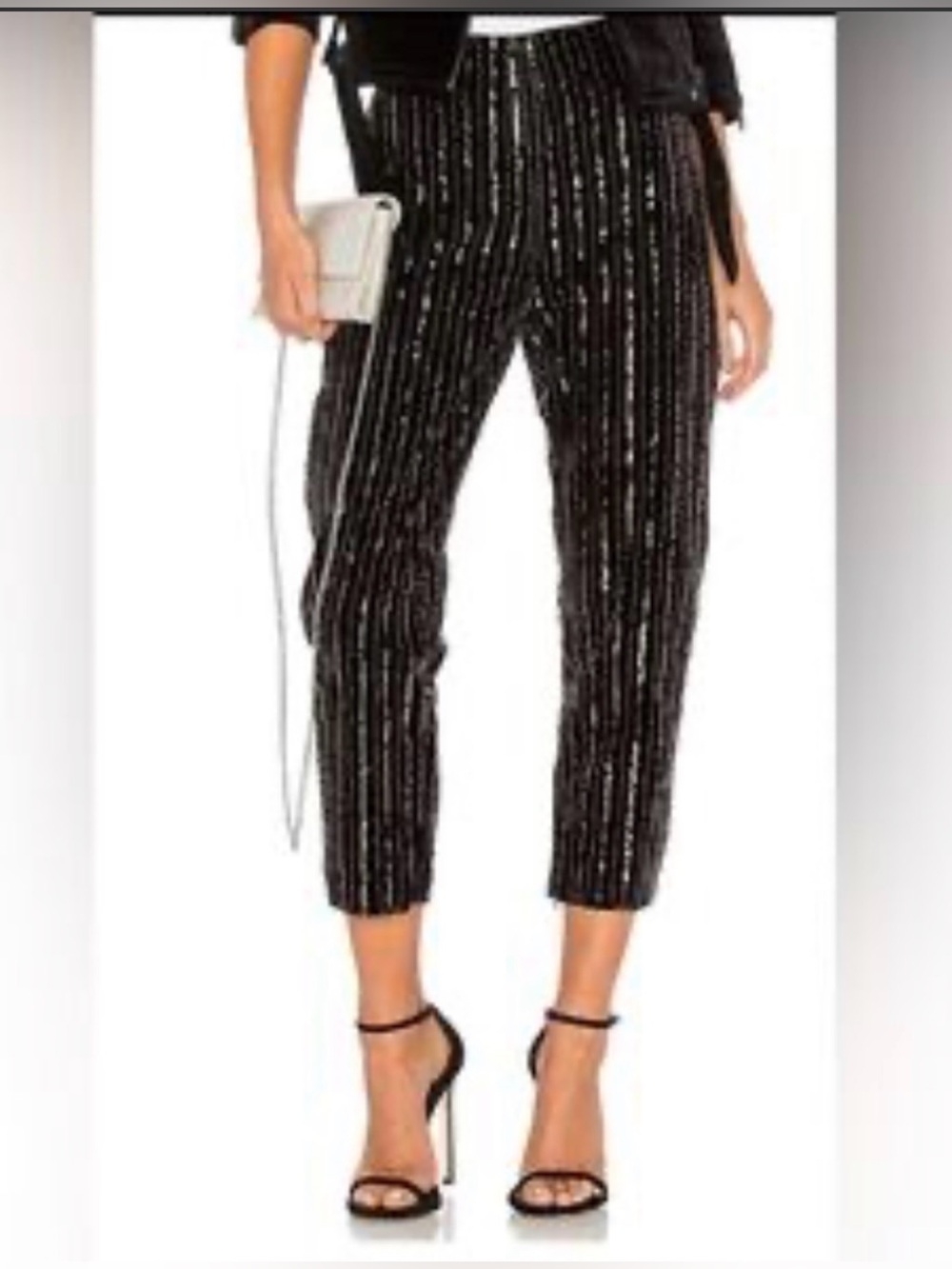 Endless Rose for Anthropologie Sequins Pants